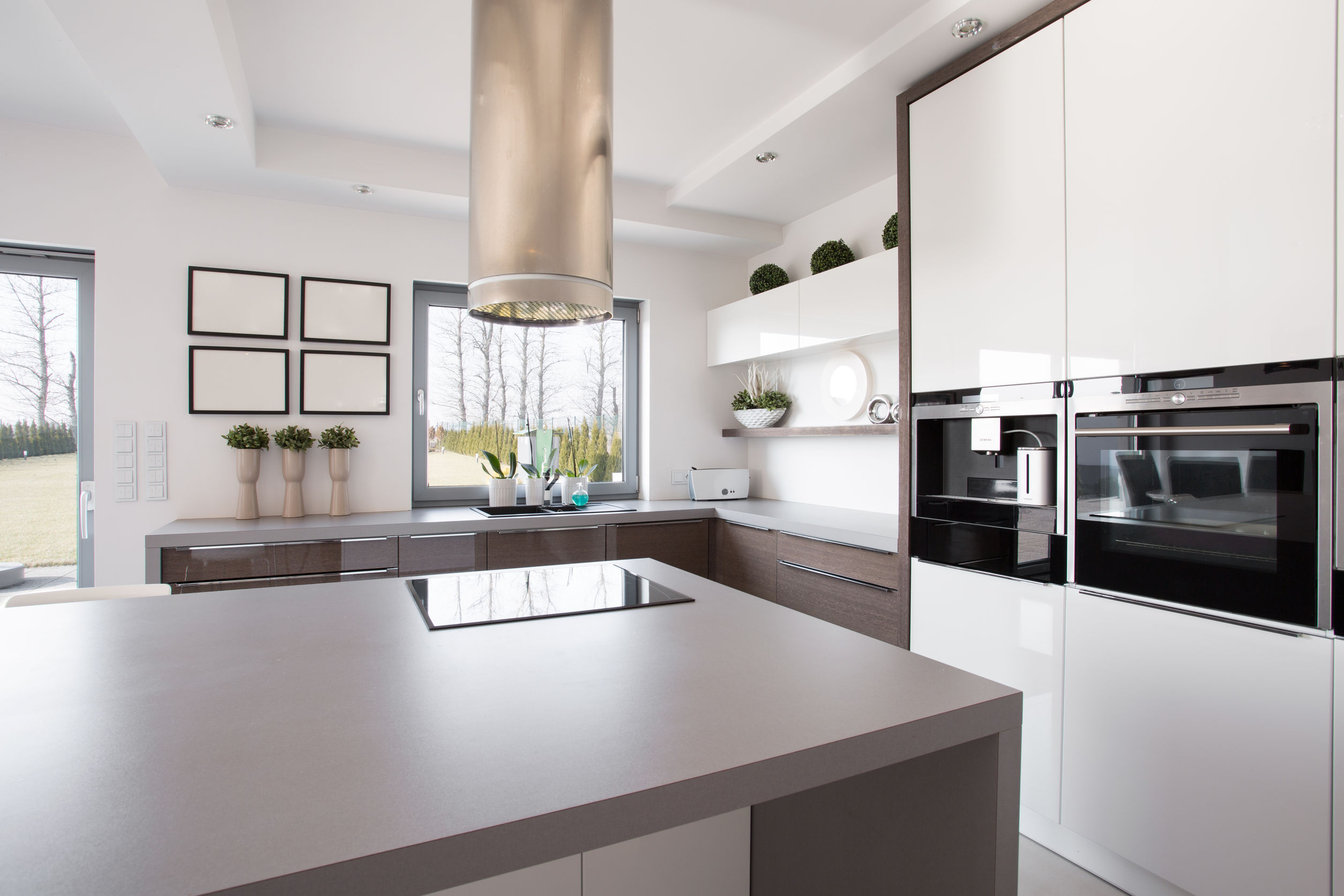 38335577 - bright beauty kitchen interior in modern design
